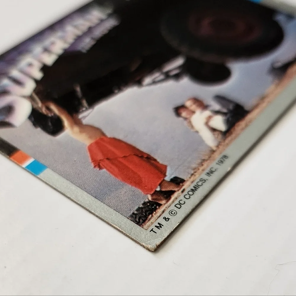 Vintage 1978 Drake’s Cakes Superman: The Movie Trading Card - Scene #18
